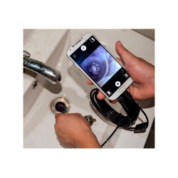 Iinspektions kamera Endoskop stv og vandtt farve  640 x 480 hndmodel USB