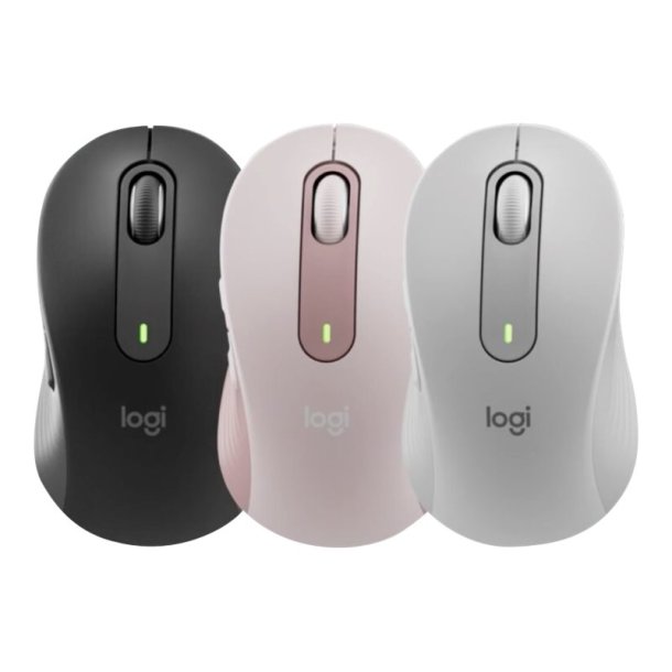 Logitech Signature M650L Left optisk stor mus venstre hnd Business Trdls flere farver 