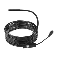 Iinspektions kamera Endoskop stv og vandtt farve  640 x 480 hndmodel USB