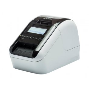 Brother QL-820NWBcVM labelprinter til navneskilte Inkl. 3 x DK ruller Wi-Fi  BT Airprint LCD-display