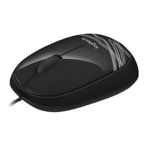 Logitech M105 Optisk Kabling Sort