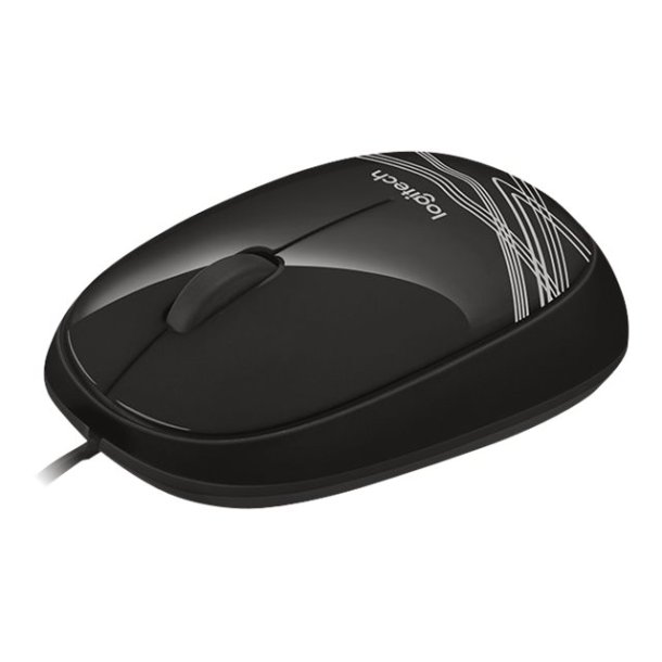 Logitech M105 Optisk Kabling Sort