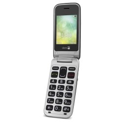 DORO 2424 funktionstelefon 2,4" 320 x 240 pix camera 3 MP slv grafit Enkelt telefon let at bruge 