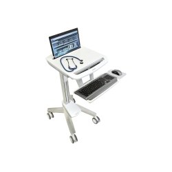 Medical Trolley StyleView SV40 Medicinsk vogn med hjul til udstyr PC udstyr mm 
