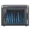 Ladestation med l�s til 10 enheder USB-C ladeskab til Smartphone Tablets iPad b�rbar pc op til 14