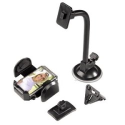Hama universal holder 3-i-&eacute;n, sort / f. billed
