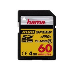 Hama SDHC PRO HD Video, vlg 4, 8, 16, 32GB 
