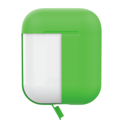 Silikonecase beskyttelse og opladningsske til AirPods Icon Fluo flere farver