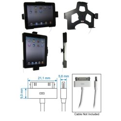 Brodit Apple Ipad holder til kabeltilslutning