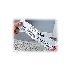 Brother DK-rulle plastiktape filmtape endels bane 62mm 29mm hvid gul klar til QL printere