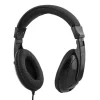 Headset Over-ear hovedtelefoner med volumekontrol kabel Sort vlg USB-C eller 3,5mm stik 