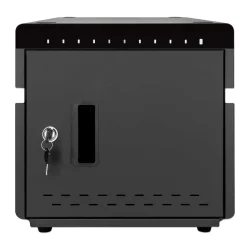 Ladestation Ladeskab opladningsskab med l�s USB-C til Smartphone tablets 10-11" til 10 enheder  