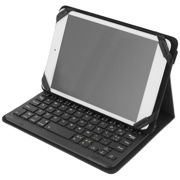 Cover og bt tastatur 2-i-n til 10" tablet