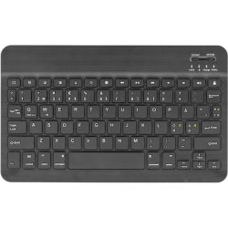 Tastatur og cover etui trdls Bluetooth tastatur sort til 10" tablet  