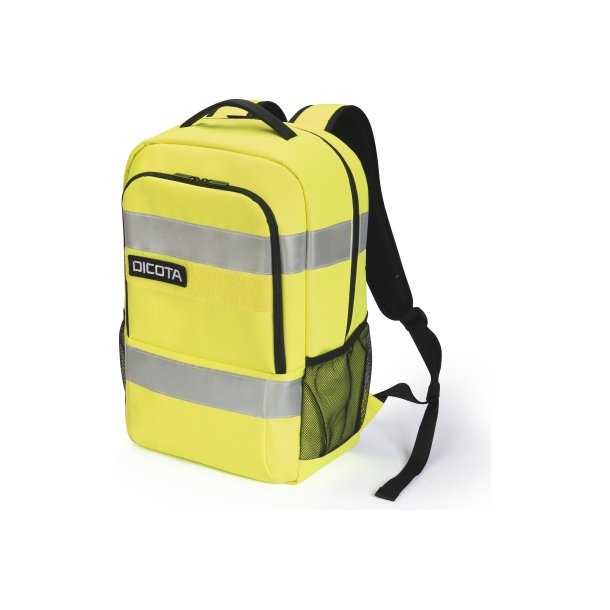 Rygs�k 24 liter Rygs�k baserygs�k arbejdsrygs�k bliv set reflextaske Gul