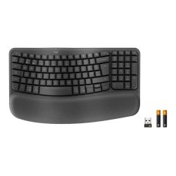 Logitech Ergo Series Wave Keys for Business Tastatur Tr�dl�s Pan Nordisk