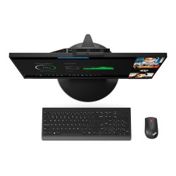 LENOVO ThinkCentre TIO27 27" WLED sk�rm 3560x1440 4ms full HD Screen Pivot Webcam H�jtaler USB Hub
