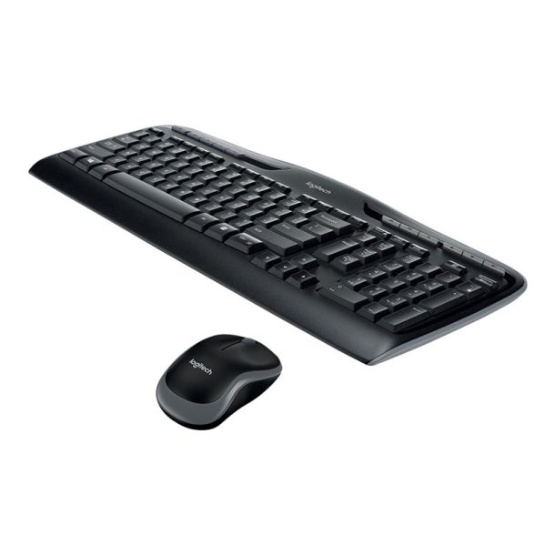 Logitech Wireless Combo MK330 S�t med mus og tastatur Tr�dl�s Nordisk