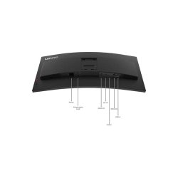 Lenovo ThinkVision T34WD-40 34" VA 3440 x 1440 (UltraWide) HDMI DisplayPort USB-C 120Hz