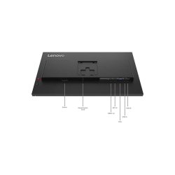 Lenovo ThinkVision 27" sk�rm T27-40 LED FullHD 1920x1080 VGA HDMI DisplayPort Sort