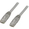 U/UTP Cat5e Netvrkskabel med RJ45 stik 100MHz gr 1m 2m 3m 5m 10m 20m 