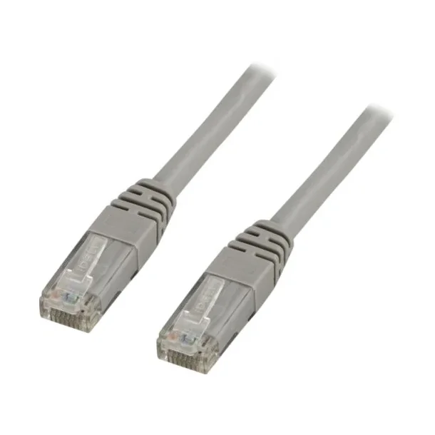 U/UTP Cat5e Netvrkskabel med RJ45 stik 100MHz gr 1m 2m 3m 5m 10m 20m 