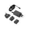 Lenovo 65W rejseadapter str�mforsyningsadapter  USB-C (EU) 4-stik (USA, EU, Australien, UK)