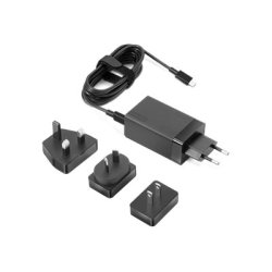 Lenovo 65W rejseadapter str�mforsyningsadapter  USB-C (EU) 4-stik (USA, EU, Australien, UK)