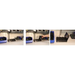 Brodit ladestation til 4 enheder Samsung Galaxy Tab Active 2/ 3 /4 Pro/5 / 5 Pro/ Pro