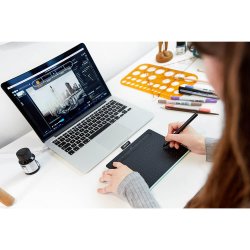 Tegneplade Digitizer Wacom Intuos S eller M USB Bluetooth sort 