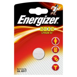Batteri Energizer 3-volt knapcelle fx. til bilngler, legetj, fjernbetjening mm.