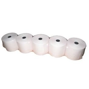 Papirruller 80x80x13mm-65m termal rolls ( 5 stk. )