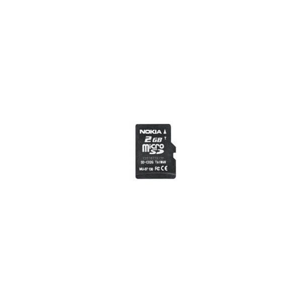 Nokia Mini adapter med 2GB Micro SD kort
