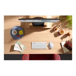 Mus Logitech trdls Trackball ergo M575 sort el. hvid/grafit 