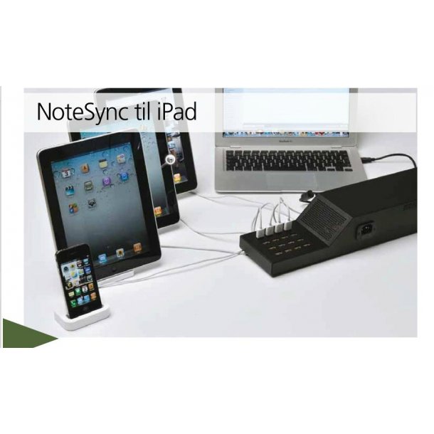 Notesync iPad, iPod, iPod Touc - Opladning og Sync