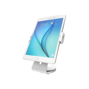 Universel holder iPad-ls og -stand hvid til tablets op til 13