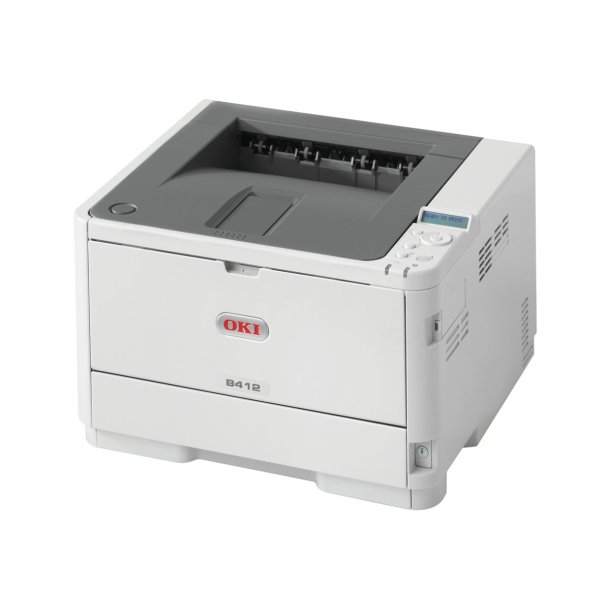 Printer OKI B412dn mono sort hvid A4 Duplex USB netvrk laserprinter  