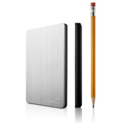 SEAGATE Slim Portable 500GB 2,5" silv el. sort