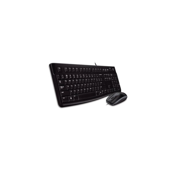 Logitech MK120 keyboard og mus, kabel, Nordisk