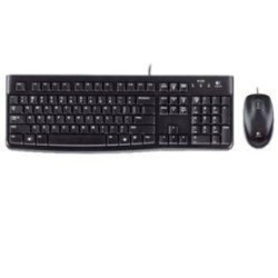 Logitech Desktop MK120 Tastatur og mus-st Kabling Nordisk