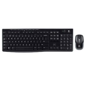 Logitech Wireless Combo MK270 st Tastatur og mus Nordisk