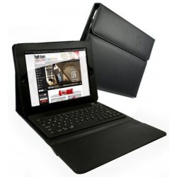 Cover 2-i-n med keyboard iPad/ iPad 2 DK tastatur