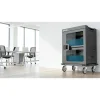 Ladestation ladeskab med l�s til 32 USB-C enheder tablet b�rbar Cromebook op til 15,6