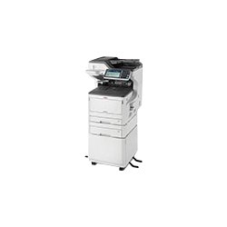 Farvelaserprinter OKI MC883dnct MFP Duplex Netvrk Kabinet papirbakke A4 A3 og Banner