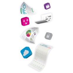 Farvelaserprinter OKI MC883dnct MFP Duplex Netvrk Kabinet papirbakke A4 A3 og Banner