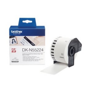 Brother DK-rulle labels DK-N55224 ID-kort navneskilte 54mmx30,48m til QL labelprinter