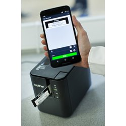 Brother PT-P900W prof labelprinter Stregkode PC Mac USB Wi-Fi 