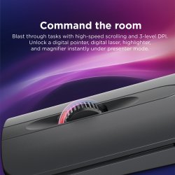 Lenovo mus og Pr�sentere infrar�d LED 7 knapper tr�dl�s Bluetooth gr�