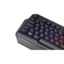 Gaming kit 4-i-1 headset mekanisk tastatur mus og musem�tte RGB lys 