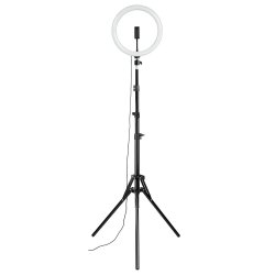 Belysning LED FoldUp gulvstativ til Smartphone Spotlight influencer blogger vlogger